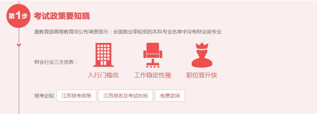 中华会计网校江苏省会计从业资格证考试特色班