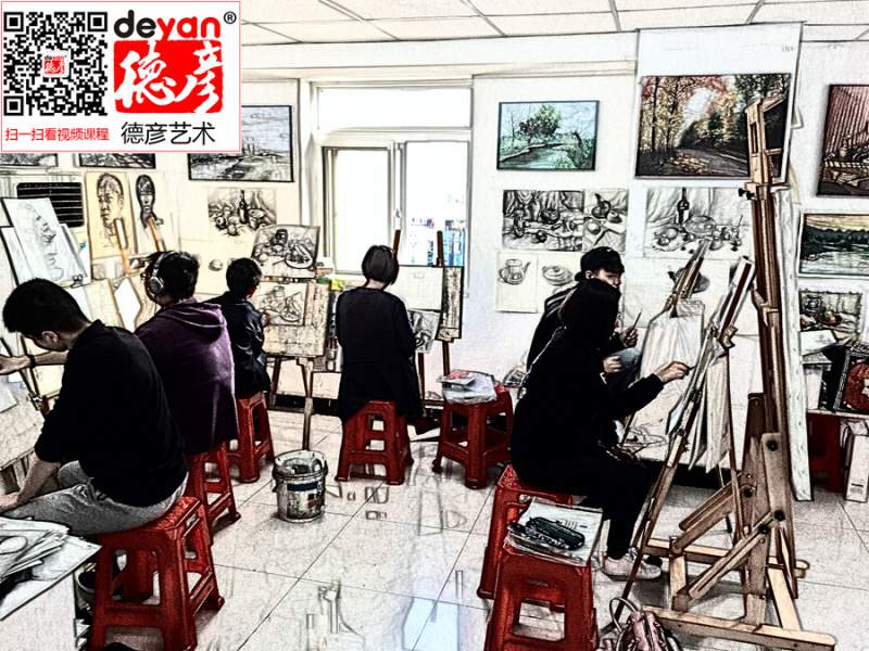 合肥庐阳区市府广场成人美术学习针对中年人美术培训班