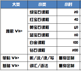 雅思VIP一对一培训课程