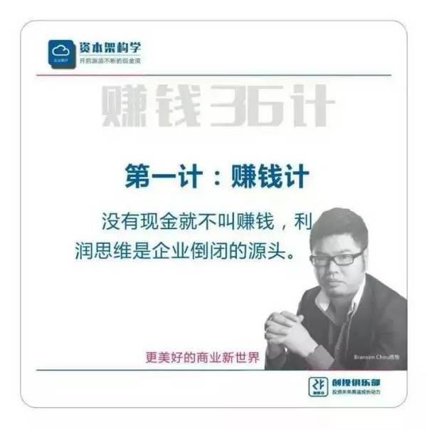 《逆向盈利》之赚钱36技完整版（周雷忠-周导策划）