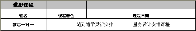 环球雅思VIP一对一
