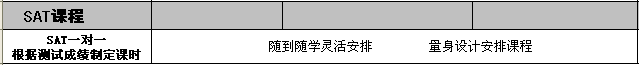 环球ACT_SAT_VIP一对一课程