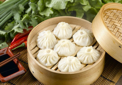 早餐系列南翔小笼包