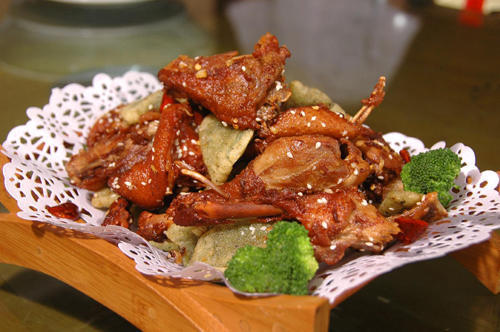 手撕鸭