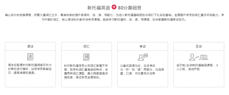 新托福基础班