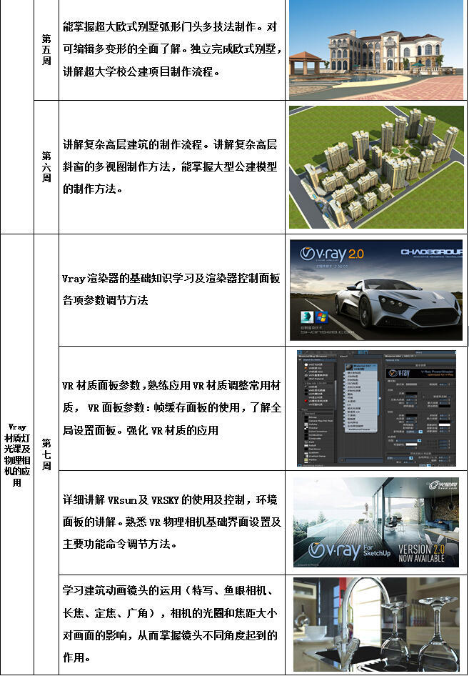 建筑表现全科班