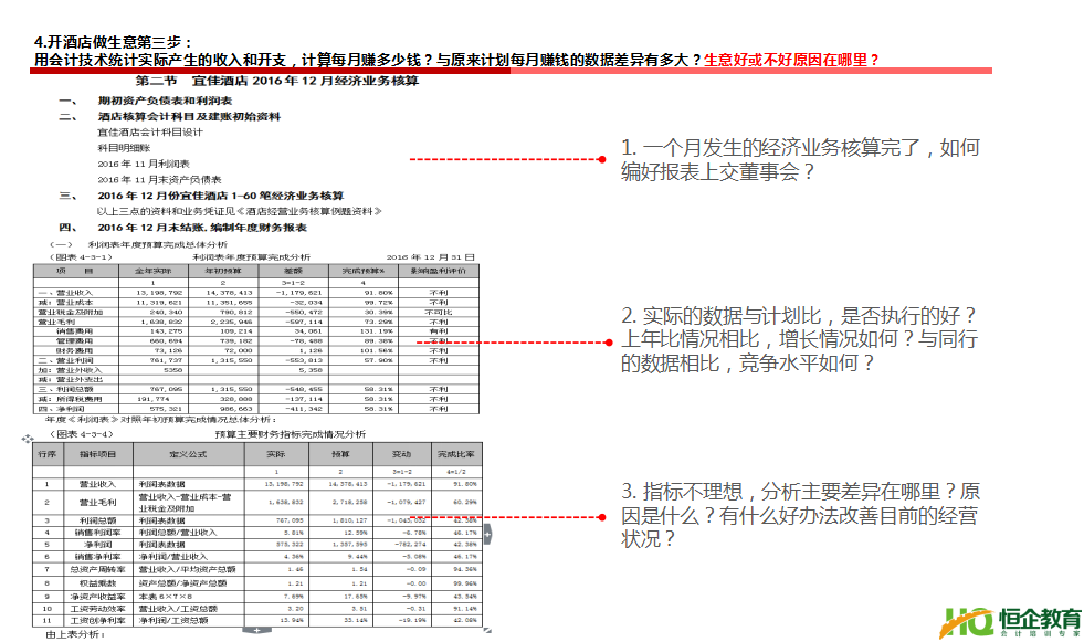 武汉恒企“猎才计划”恒企管理会计培训班