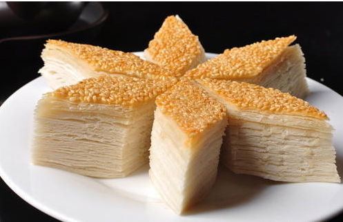 香掉牙千层饼、口福饼面点培训