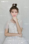 【谷兰美妆深造中心】俏皮可爱之韩式风新娘造型